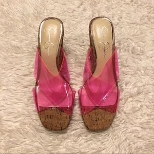 Jessica Simpson ‘Seena’ cork wedge sandal